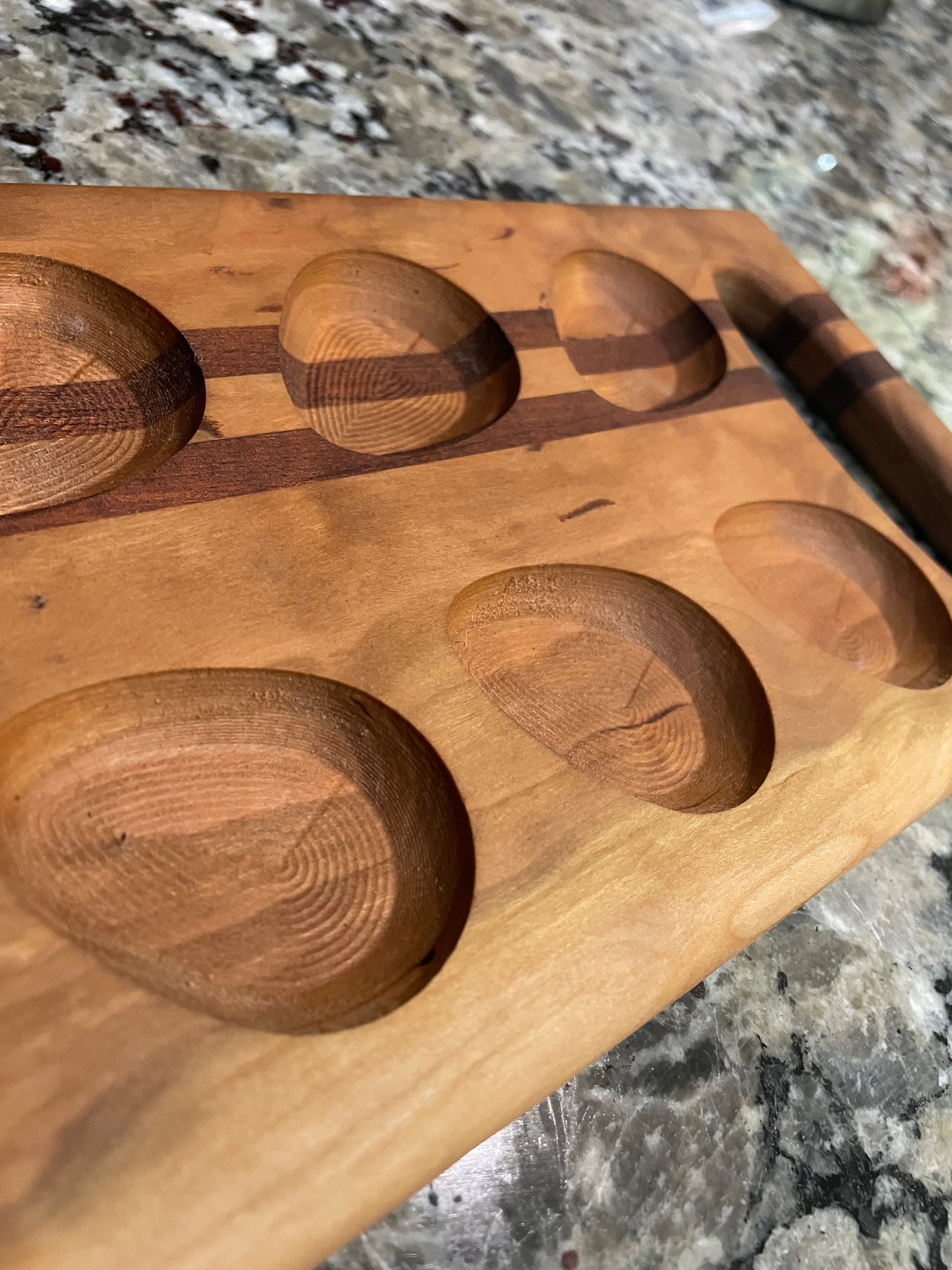 Cherry/Sappelle Charcuterie Deviled-egg Tray