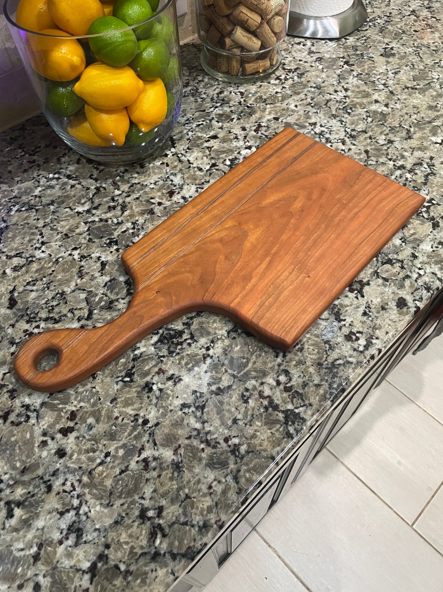 Cherry/Walnut Charcuterie Board