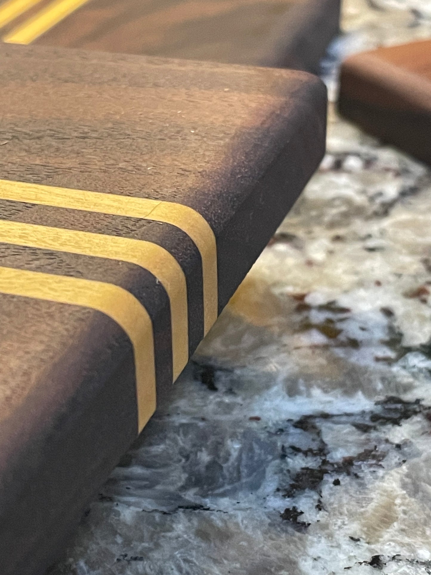 Walnut and YellowHeart Charcuterie Board