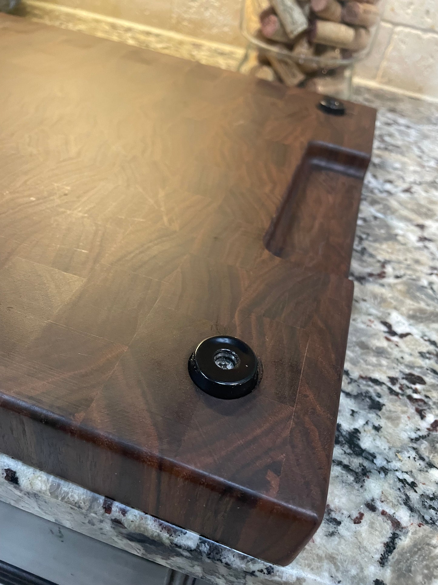 End-Grain Walnut Cutting Board