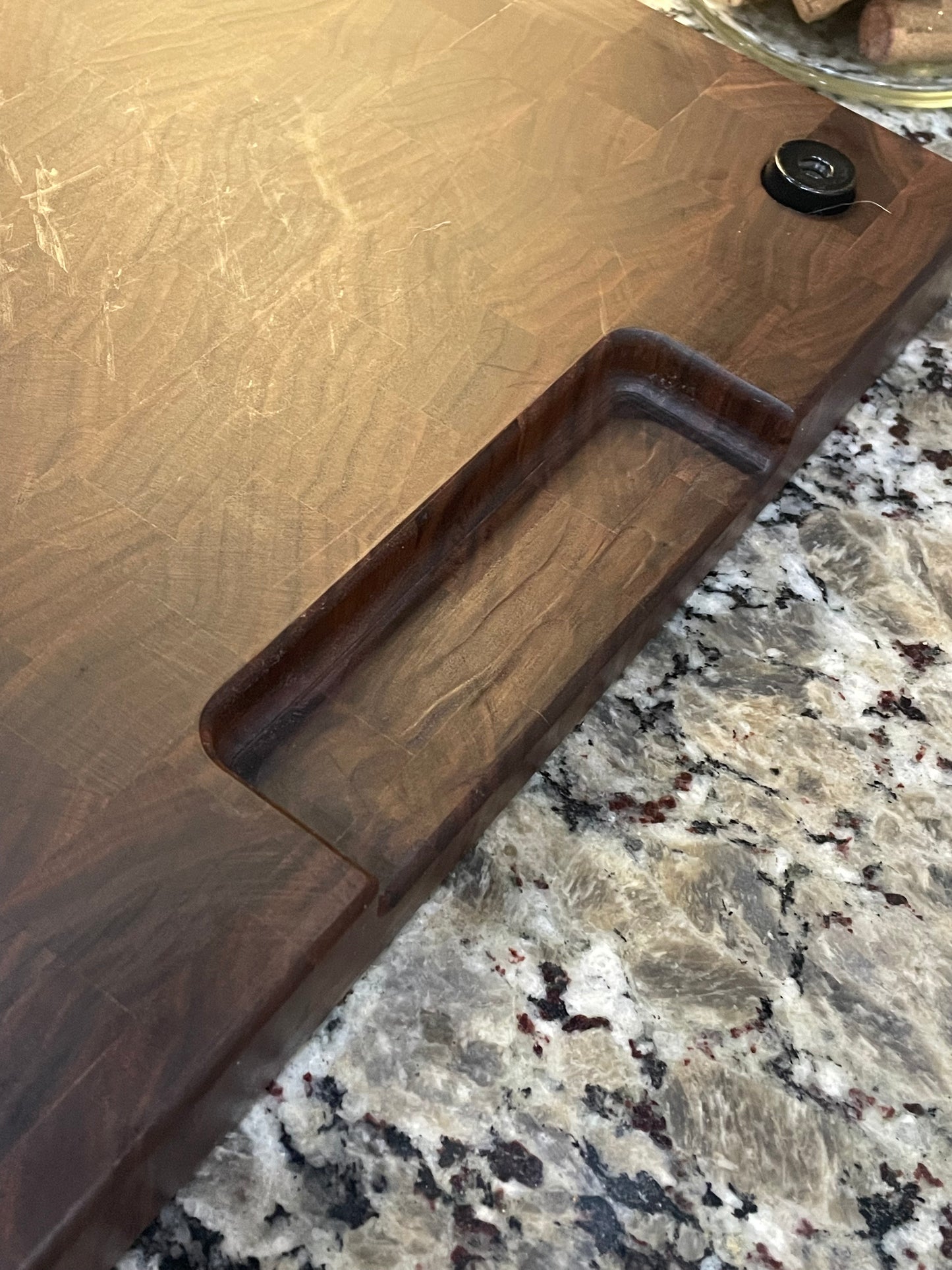 End-Grain Walnut Cutting Board